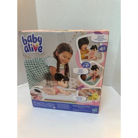 Baby Alive Crawl ‘n Play Katie Kat – Electronic Crawling Baby Doll Set new - Picture 6 of 6